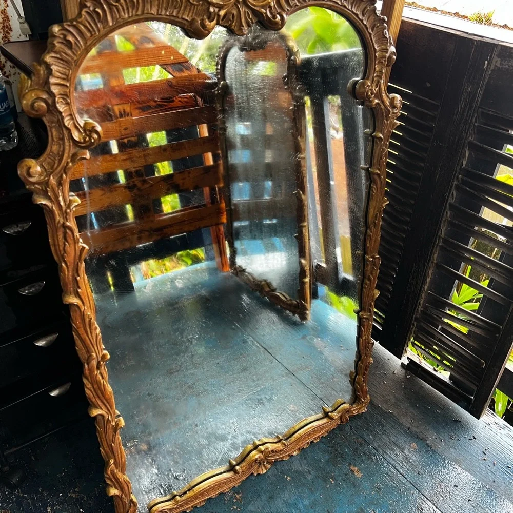Mirror set pair from Mirror Factory East 95th street New York 1980’s #6673